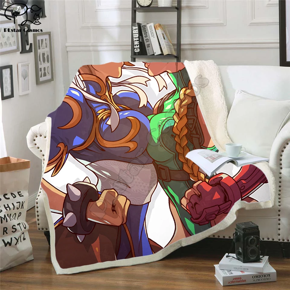 

Chun v Cammy Fleece Blanket Plush 3d Printed for Adults Sofa Sherpa Fleece Bedspread Wrap Throw Blanket