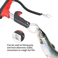 fish lip grip fishing gripper tool electronic digital scale fish control stainless steel gun type telescopic fishing gripper