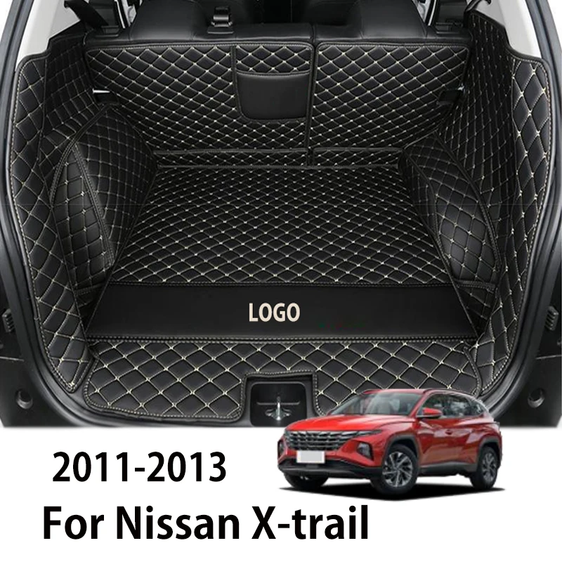 Коврики для багажника автомобиля Nissan X-trail водонепроницаемые коврики на 5 мест Xtrail