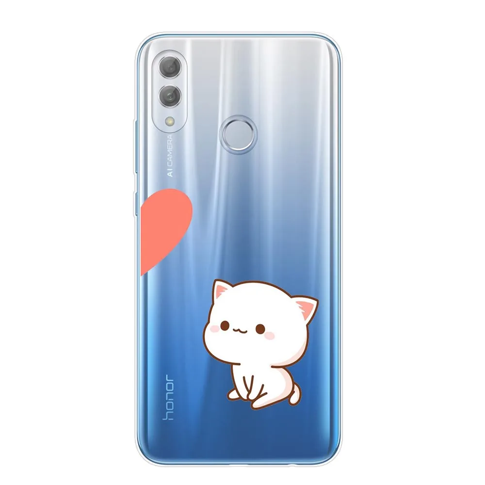 Мягкие силиконовые чехлы для телефонов Huawei Honor 9 10 20 Lite 10i 8X 8C 9X Pro Couples Capinha|Бамперы| |