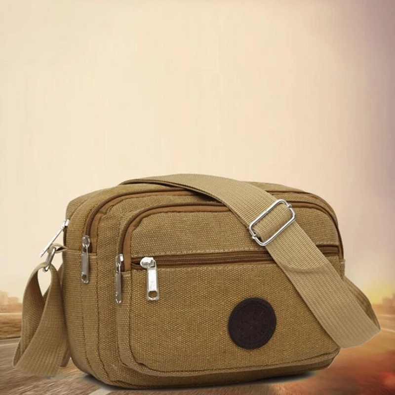 2021 модная Корейская нейлоновая холщовая женская сумка мессенджер Женская