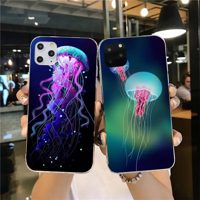 Цветной мягкий черный чехол для iPhone 11 pro XS MAX 8 7 6 6S Plus X 5S SE 2020 XR|Бамперы| |