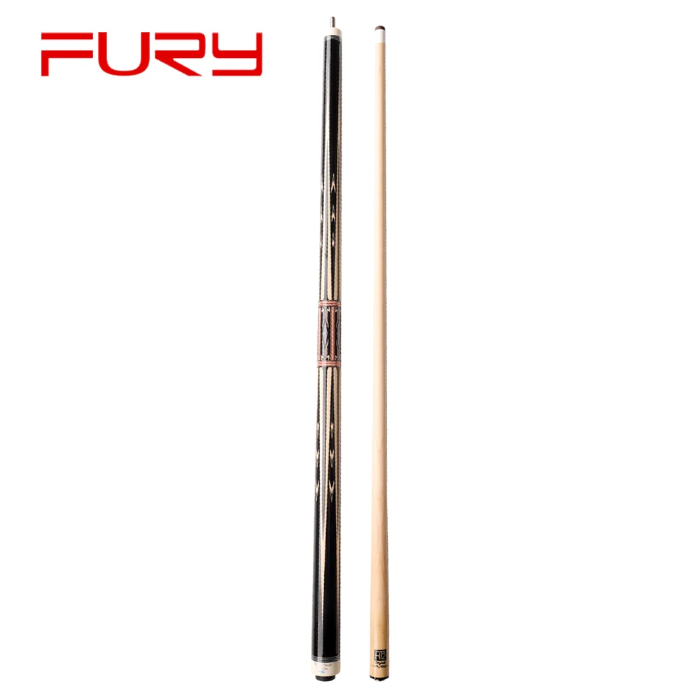 FURY DC 1 бильярдный кий 12 5 мм тигровый наконечник HT2 кленовый вал быстроразъемный