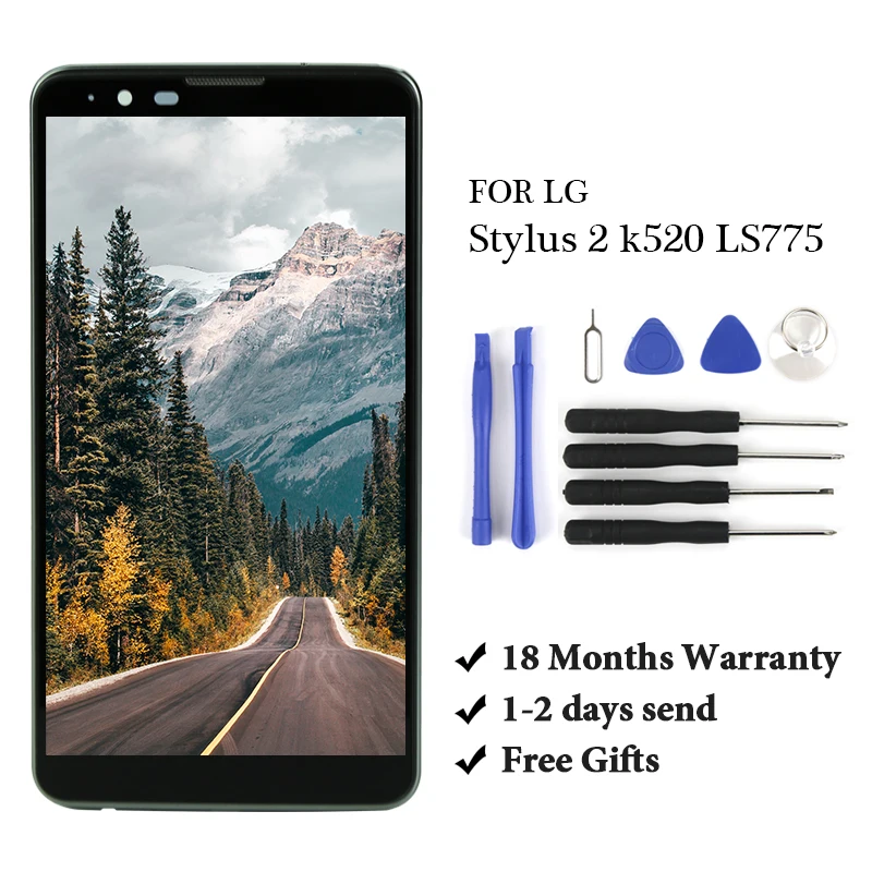 ЖК-дисплей для LG Stylus 2 K520 LS775, дигитайзер, полная сборка, сменный сенсорный экран для LG Stylus 2 K520 LS775, ЖК-дисплей