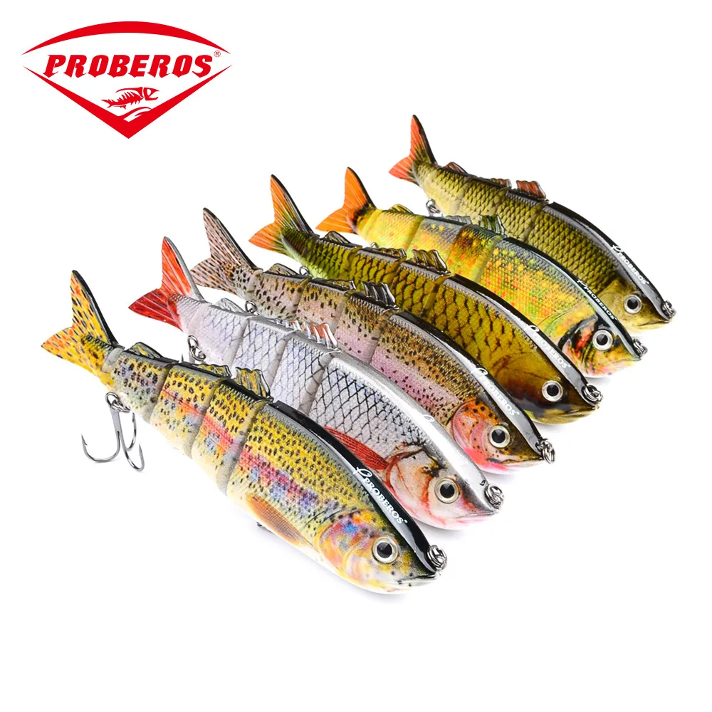 

Приманка для морской рыбалки, 5 секций и 6 цветов, 16 см, 42, 7 г