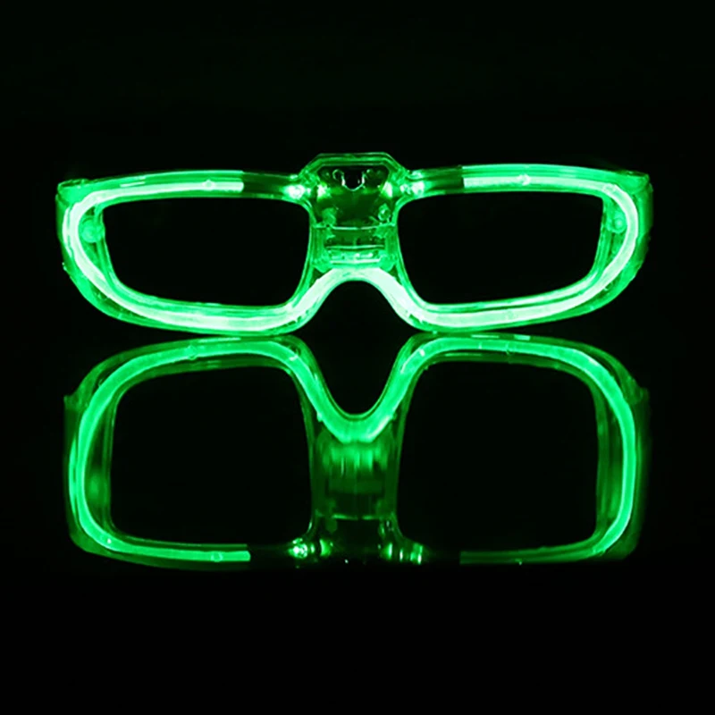

LED Flashing Glasses Party Luminous Supplies Lighting Novelty Gifts Bright Lights Will Glow Fluorescent Glasses