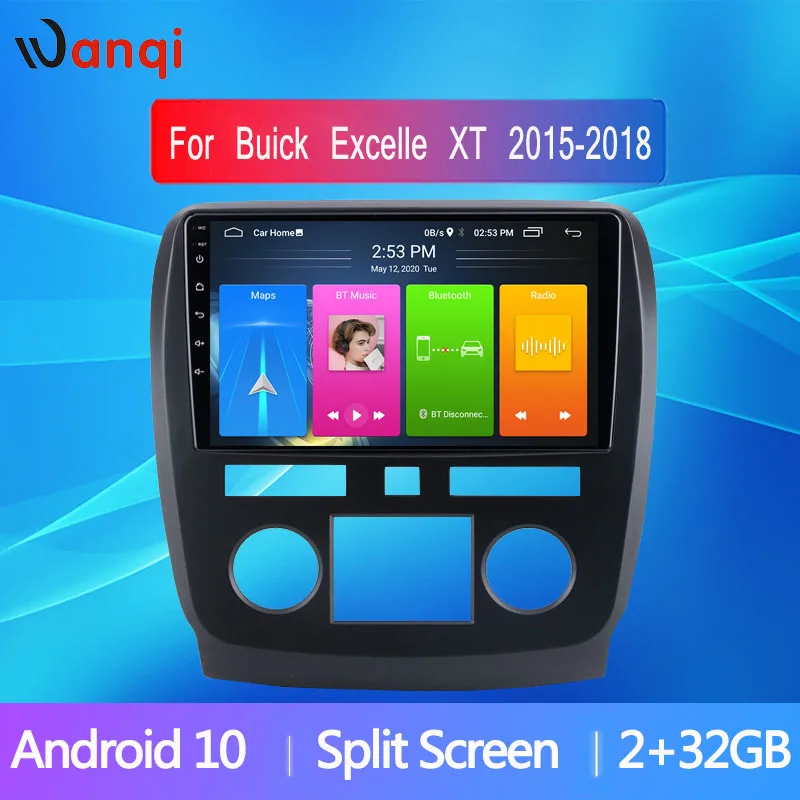 

Сенсорный экран 9 дюймов HD для Buick анклава 2009-2012 Радио Автомобильная аудиосистема автомобильное радио Android 10,0 2 + 32 Гб WiFi Авторадио Навигация