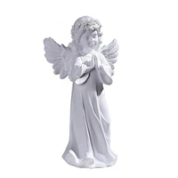home do old white angel ornaments creative plaster character sculpture wine cabinet art ornaments art model