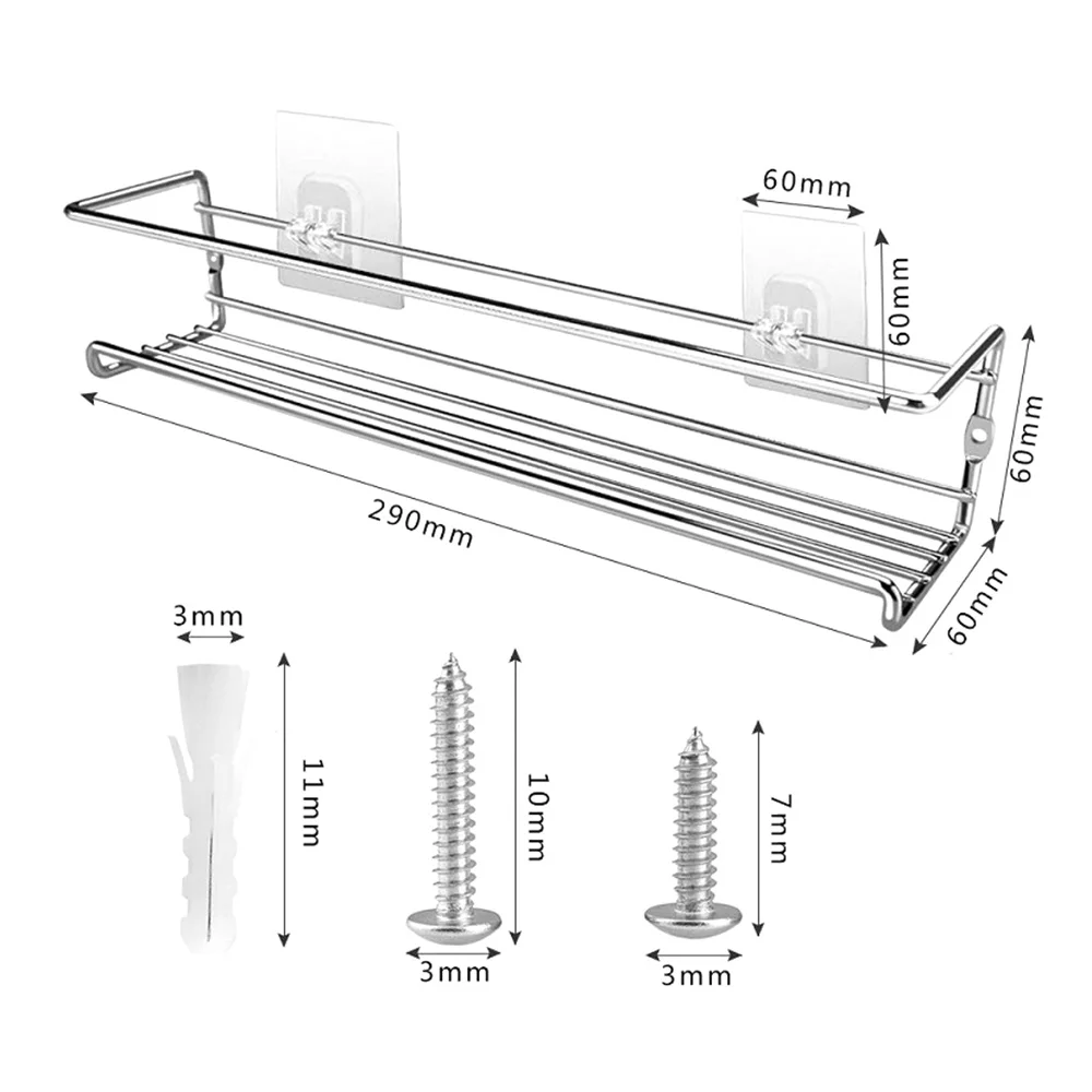 Настенная железная Полка для кухни настенные полки хранения органайзер