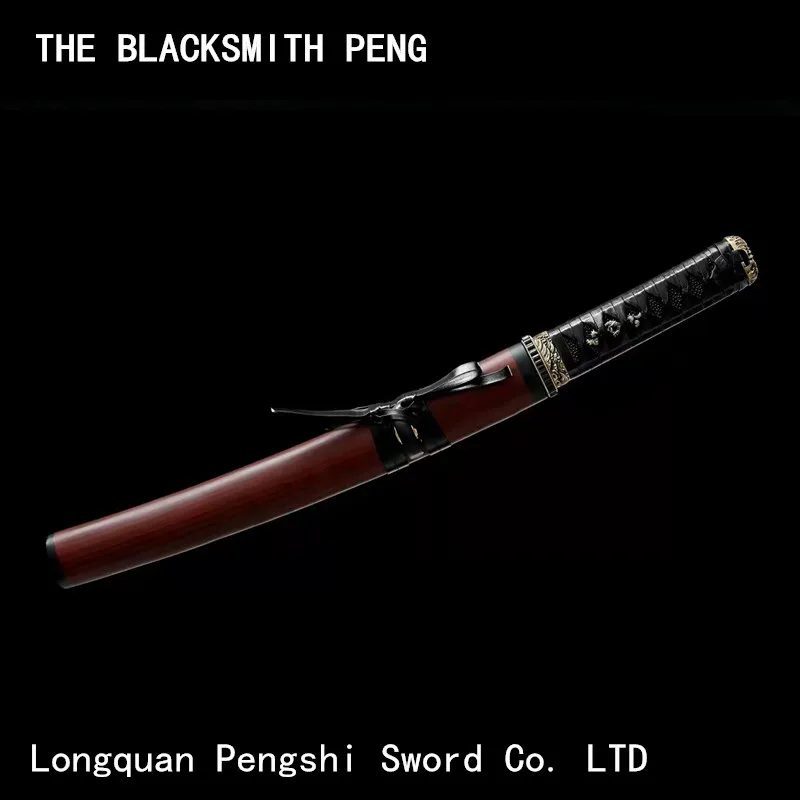 Японский кинжал 12 дюймов/1095 японские катаны из высокоуглеродистой стали - купить