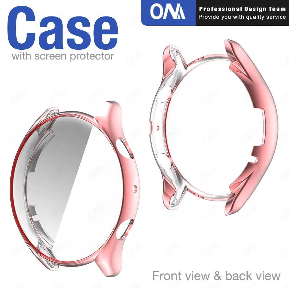 Защитный чехол для экрана Huami Amazfit GTR 3 / Pro мягкий термополиуретановый умных часов