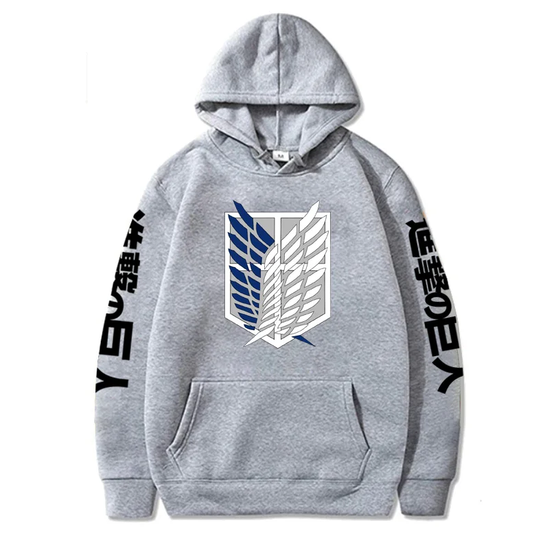Attack on Titan Men Women Unisex Hoodies Sweatshirts Hooded Hoodie