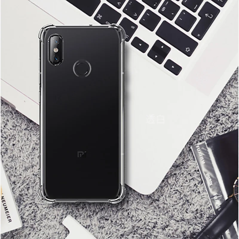 Clear Airbag Anti-shock Case For Xiaomi Redmi 7A 8A 5 Plus S2 Note 8T 4 4X 6 7 8 Pro 5A Prime Mi 6X A2 Lite 5X A1 Back Cover |