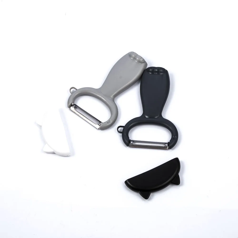 С рисунком кота из мультфильма пилинг Ножи фрукты Пиллер тыквенная терка для