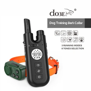 Перезаряжаемый ошейник для собак Hunter Dog Beeper, Электрический дистанционный ошейник для тренировки собак для охоты