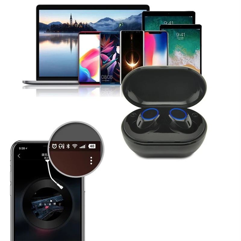 Беспроводные наушники A2 TWS для Xiao mi Red mi Note 7 Pro 6 5 4 4X 5A Prime Red mi 6A 6pro 5A 4A 3S 3X3 2 1S беспроводные наушники hifi fone de ouvido bluetooth tws official store v5.0 bluetooth earphones