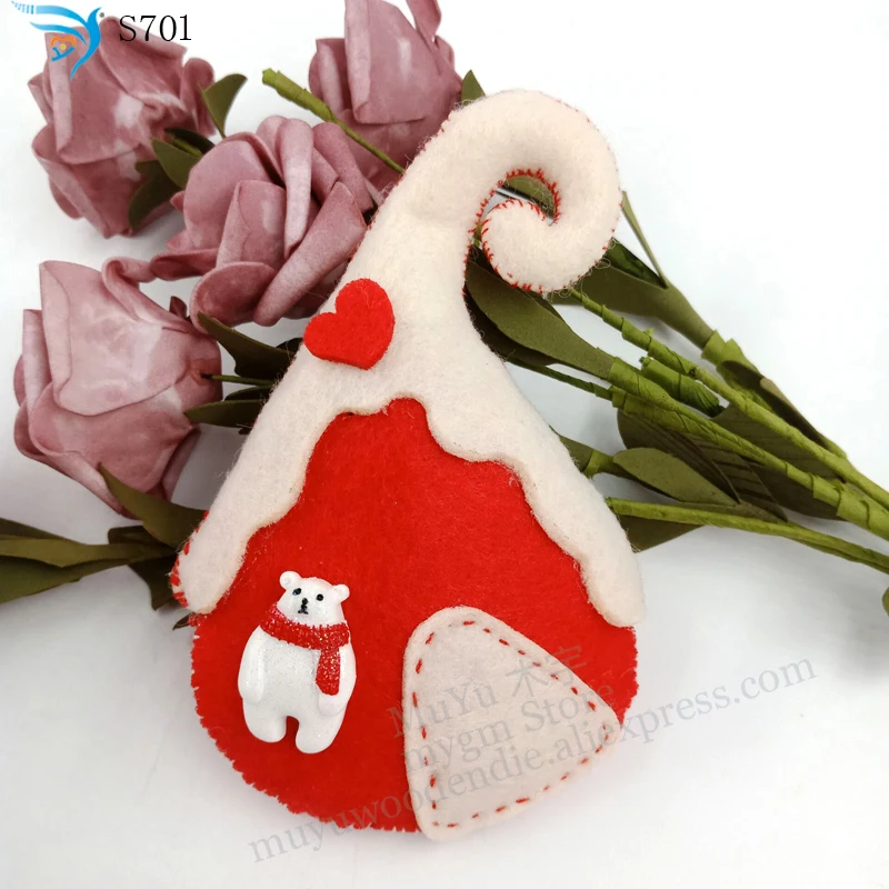 Маленький кулон в виде домика новая деревянная форма для скрапбукинга Thickness