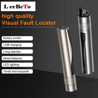 2021 new rechargeable laser source fiber optic cable tester 5 15 20 30km lithium battery visual fault locator scfcst