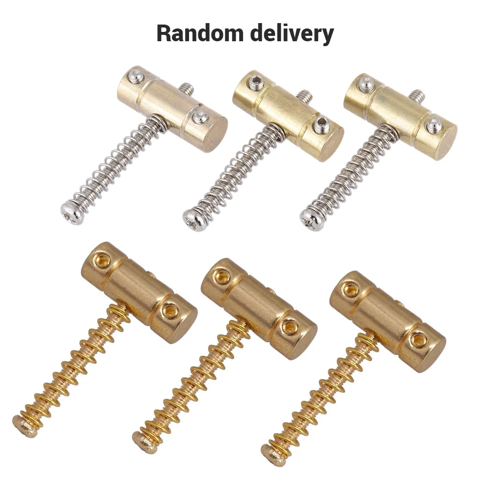 3 шт. латунные элементы для гитары мост компенсировать седла Теле Telecaster Запасная