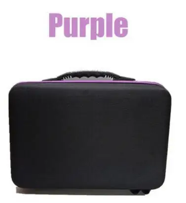 purple 7 цветов, 30/60 бутылок, алмазная живопись, вышивка крестиком, аксессуары, коробка для инструментов, контейнер для хранения алмазов, сумка, чехол, вышивка, мозаика - Цвет: purple