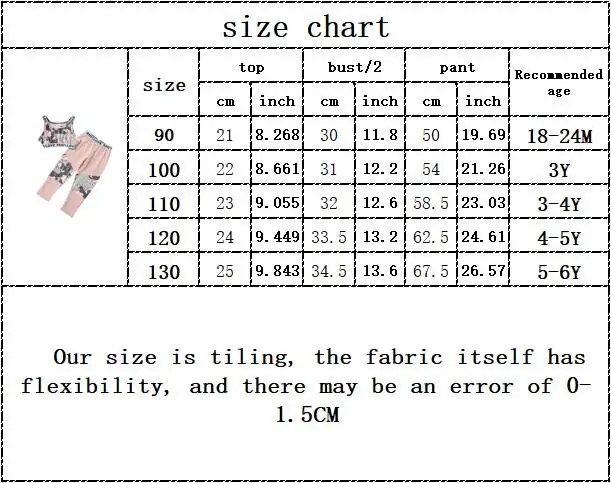 

Fashion Kids Baby Girls Summer Thin Print Tops Vest Long Pants Toddler Children Cool Clothes Sets 2pcs 18M-6Y