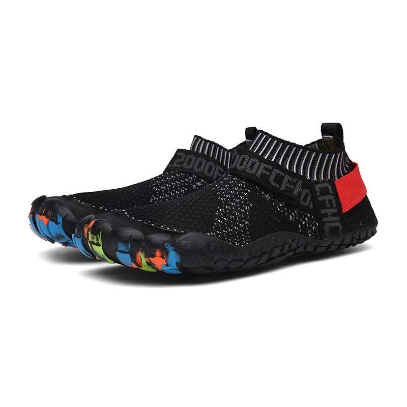 

Summer Aqua Shoes Mesh Shoes Large Size 36-47 Men Quick-drying Beach Swimming Shoes Wading Shoes Velcro Sell Well Men Shoes