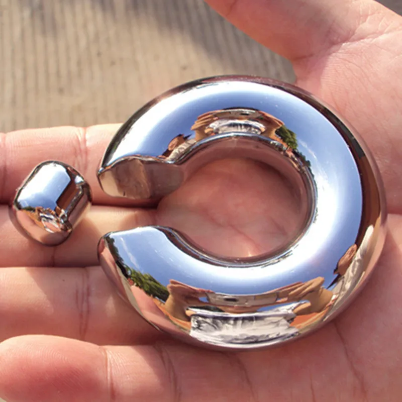 Мужской кротальный кулон из нержавеющей стали растягиватель яиц подвеска в виде