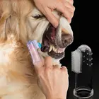 Супер искусственная Щетка для собак, инструмент для ухода за зубами, чистящий силикагель для собак и кошек, принадлежности для животных
