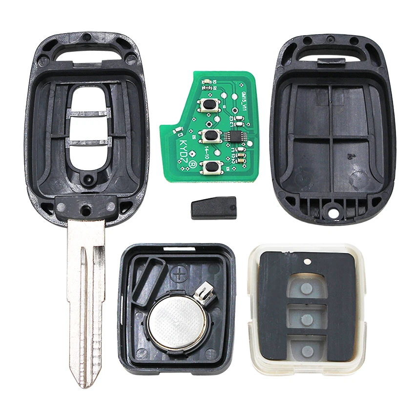 Пульт дистанционного управления без ключа для Chevrolet Captiva 3 кнопки 433 МГц ID46 PCF7936 чип