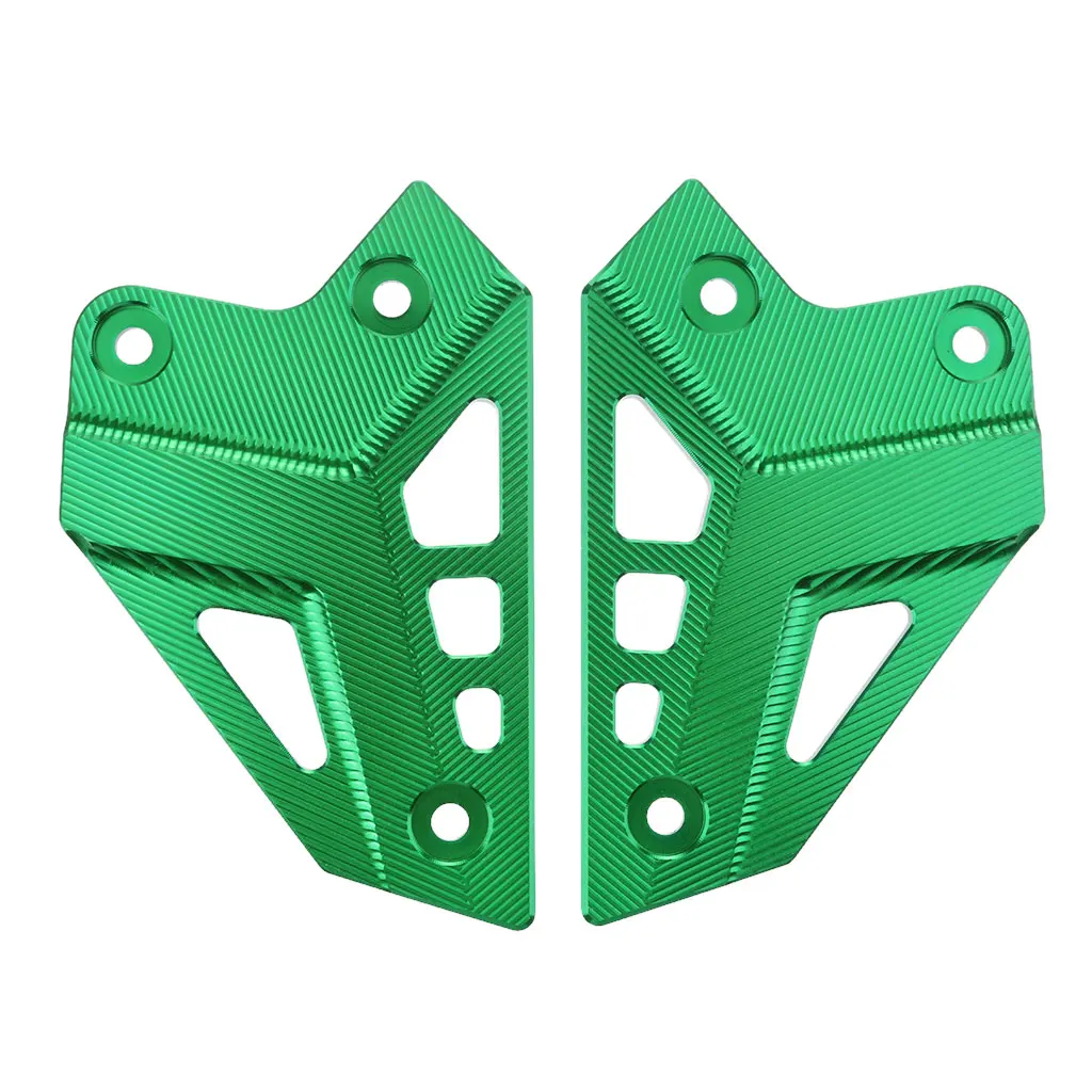 

2 Pieces CNC Aluminium Alloy Foot Peg Protector Heel Protective Cover Fit 2017 Kawasaki Z900