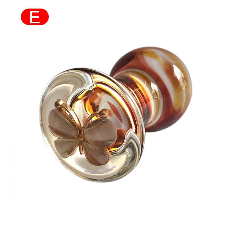 Хрустальная Анальная пробка мастурбатор реалистичный фаллоимитатор женские