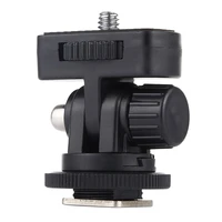1 pcs 14 inch screw thread cold shoe tripod mount adapter camera mount adapters camera cold shoe accessories
