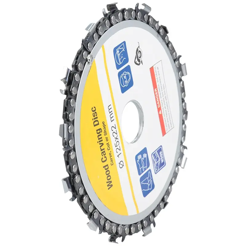 5 дюймов цепная дробилка цепных пил диск деревообрабатывающий пластина цепи