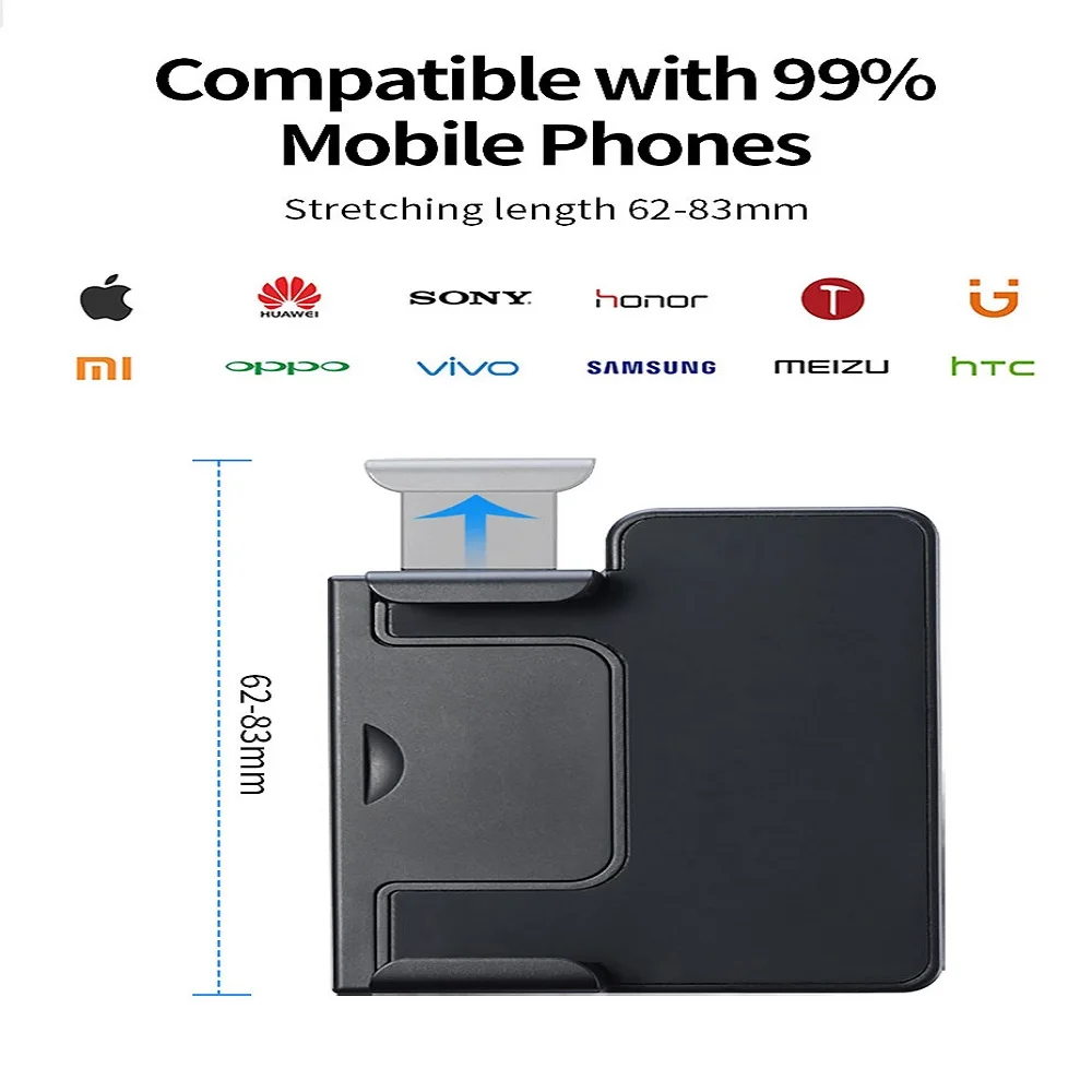 

New Ulanzi CapGrip Smartphone Handheld Selfie Booster Hand grip Bluetooth Remote Control Phone Shutter for iPhone Android Phone