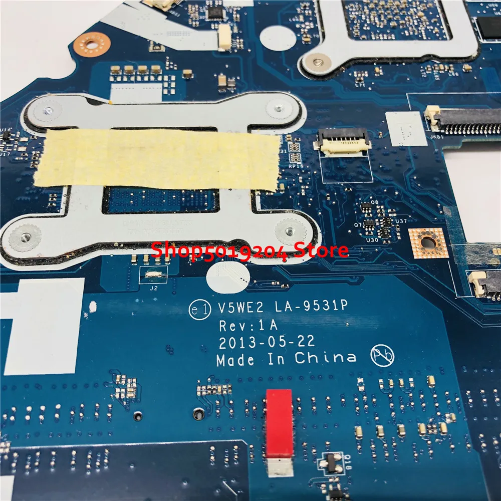 Для ACER E1-572 E1-572G Материнская плата ноутбука V5WE2 LA-9531P SR170 I5-4200U материнская плата