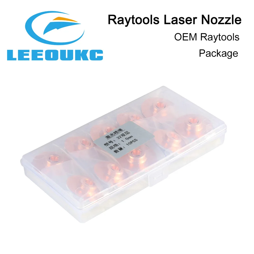 LEEOUKC Raytools оригинальная насадка Пуля для Lasermech BT210S волоконная Лазерная режущая