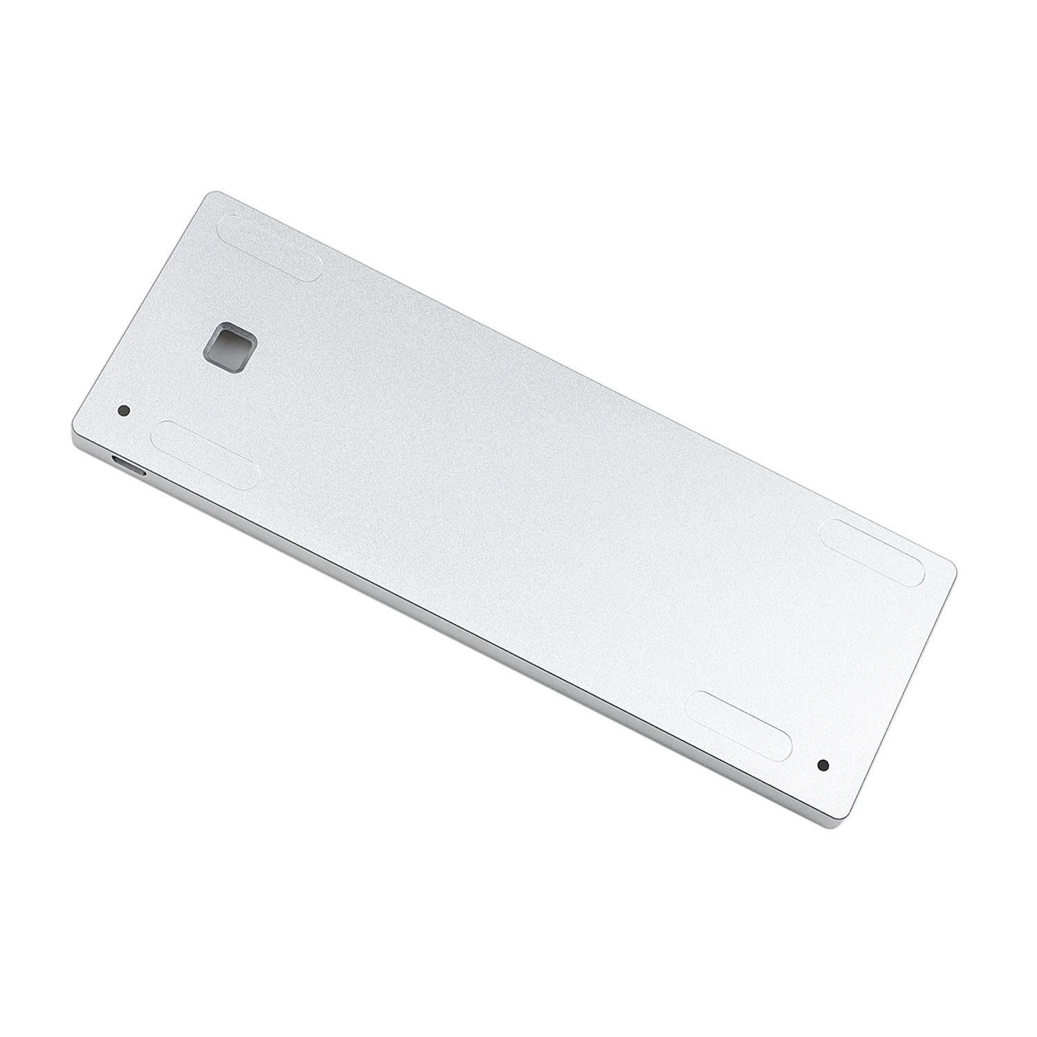 minila anodização cnc alu caso para teclado mecânico compatível poker