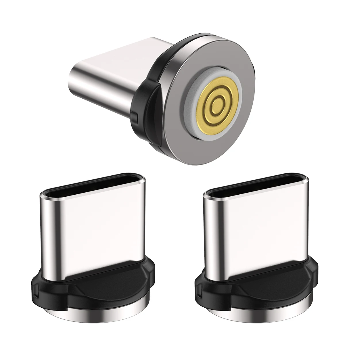 For 5pin Fast Charging Magnetic Cable plug Tips Type C Micro USB Plugs Quick Charge Magnet Charger Plug iPhone Xiaomi | Мобильные