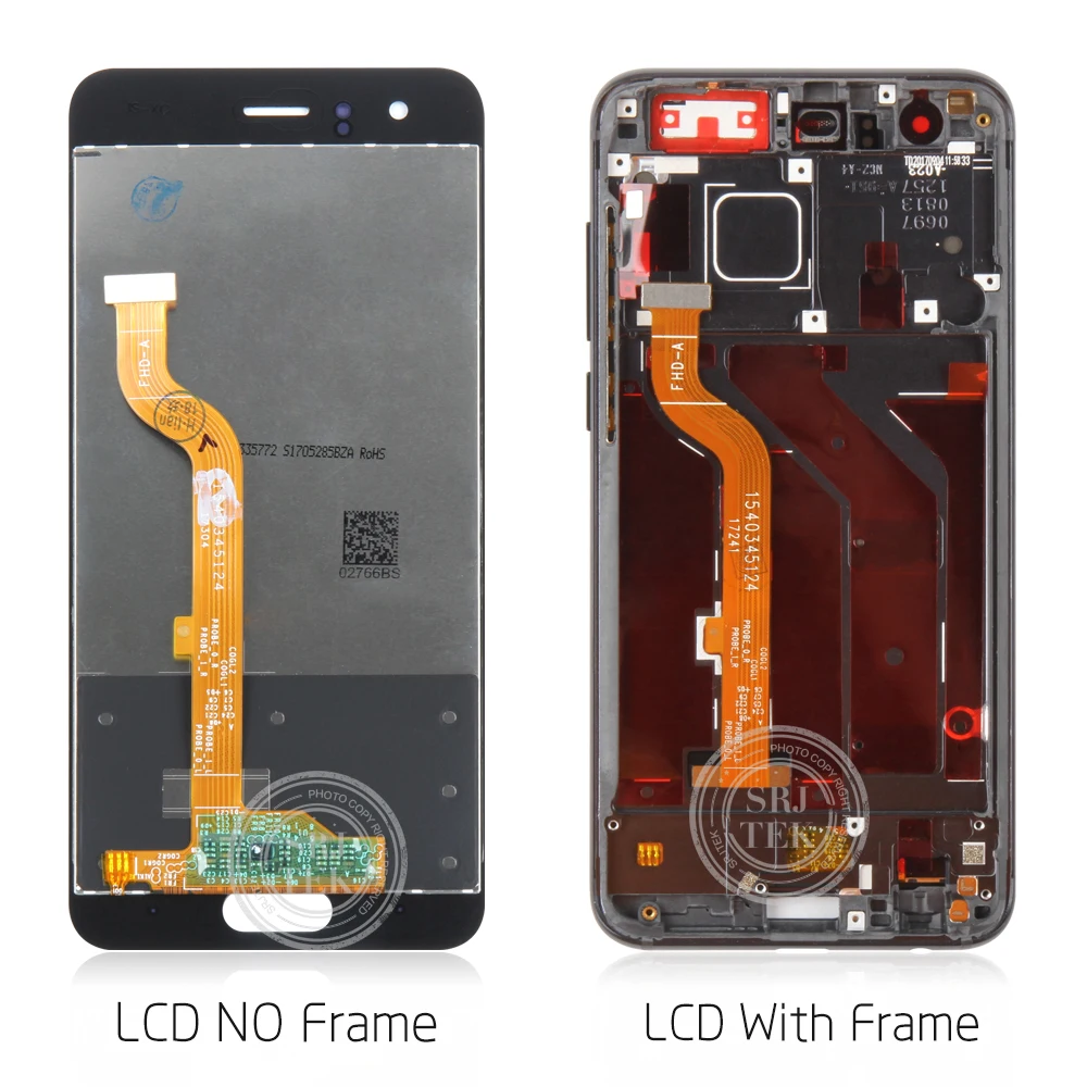 Srjtek для Huawei Honor 9 LCD сенсорный экран стеклянная панель запасные части дисплей