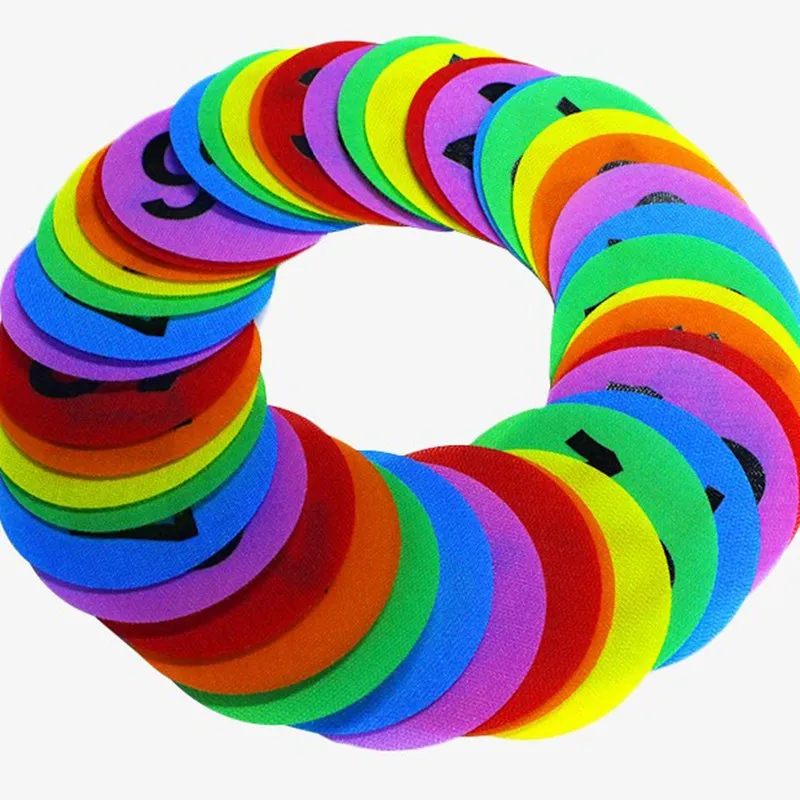 1-48 ковер мультфильм письмо цифровой знак Волшебная петля лента круглые