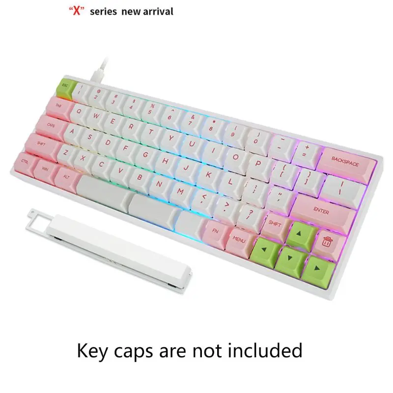 

GK64XS Hot Swap Programmable Bluetooth Mechanical Keyboard Pcb Custom Kits RGB Switch Type-c Usb Port Module suit GH60