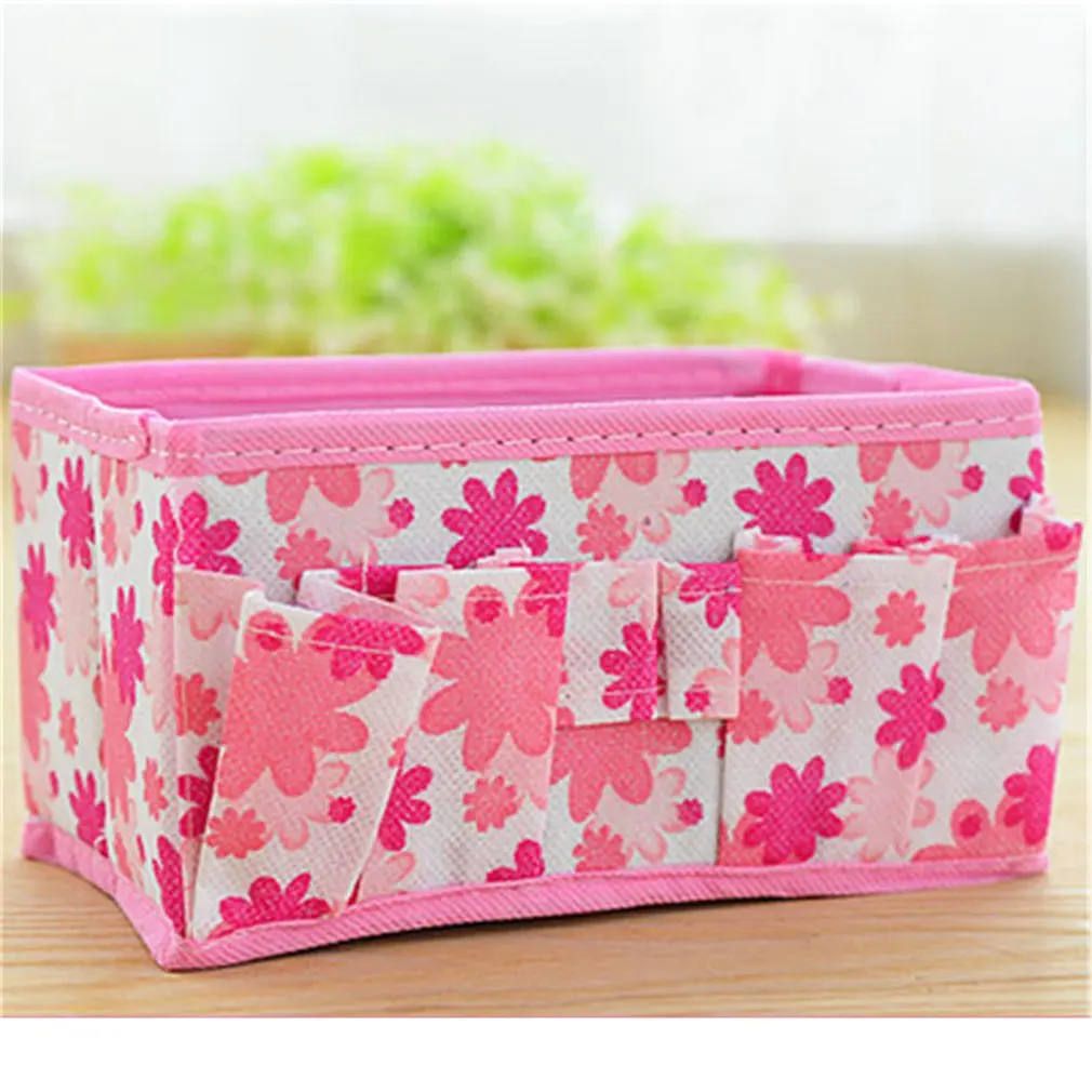 Нетканая ткань складной маленький размер корзина для хранения Коробка разное