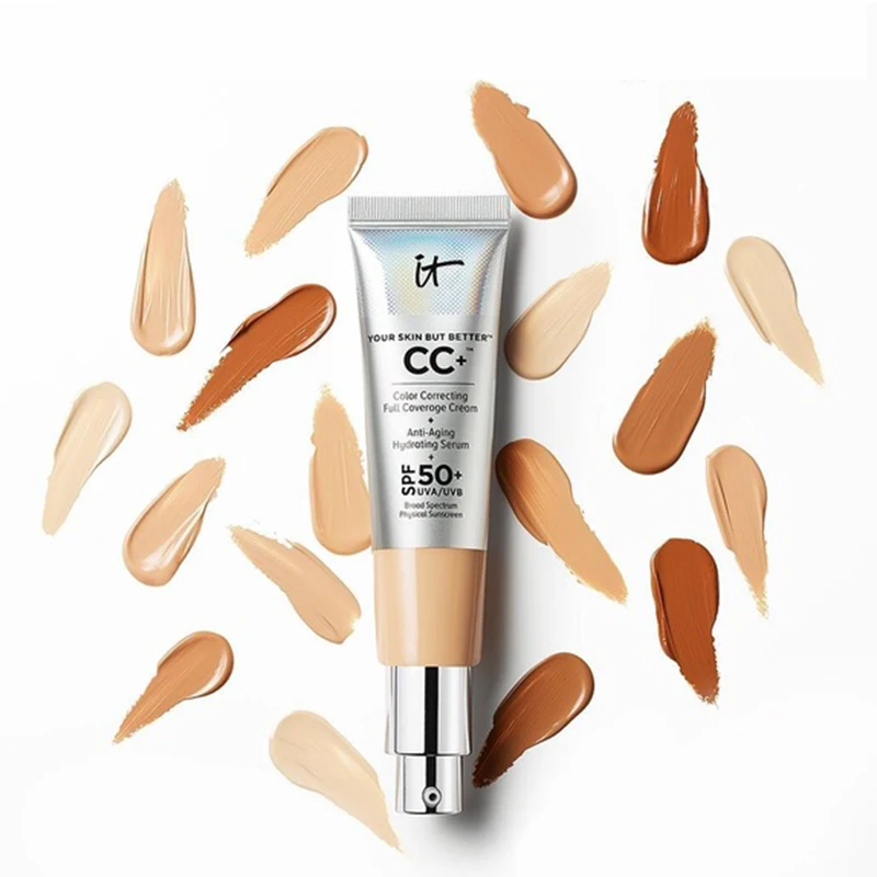 Матовый консилер It Cosmetics CC база для макияжа с контролем жирности полное покрытие