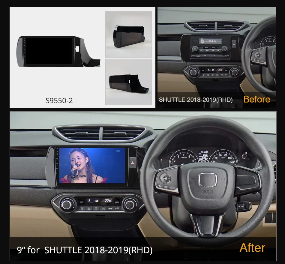 K7 Ownice 6G Ram 128G Rom Android 10.0 Car radio setero for Honda Shuttle 2018 - 2019 Auto Audio 360 Panorama Optical 5G Wifi | Автомобили