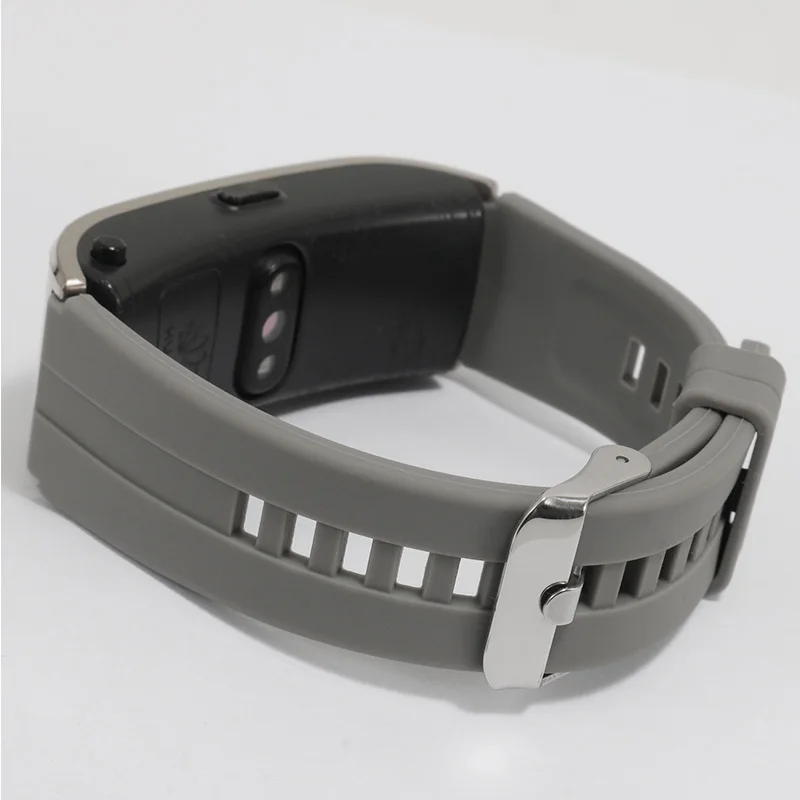 Водонепроницаемый силиконовый ремешок для часов 18 мм черный красный серый синий