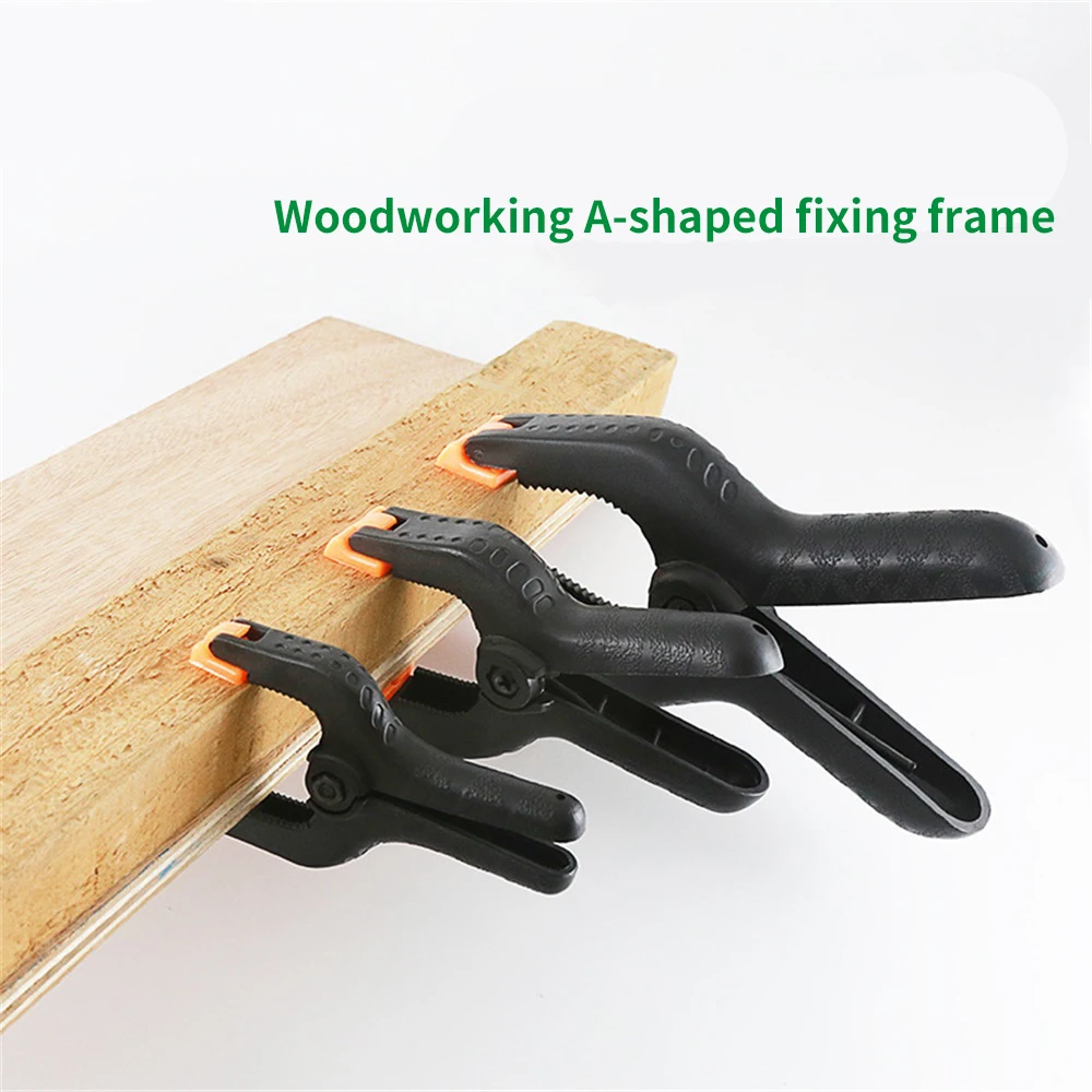 

5PCS Toggle Clamps Clips DIY Wood Working Tools Plastic Nylon Clamps Carpentry For Woodworking Spring Clip Heavy Duty