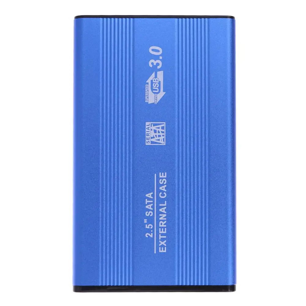 2 5 дюймов USB 3 0 SATA III внешний жесткий диск HDD 1 ТБ Корпус чехол HD супер Скорость для