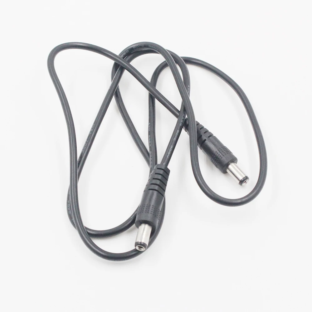 Мужской кабель питания для светодиодной камеры AC DC адаптер 5 2 1 мм 18AWG шт. |