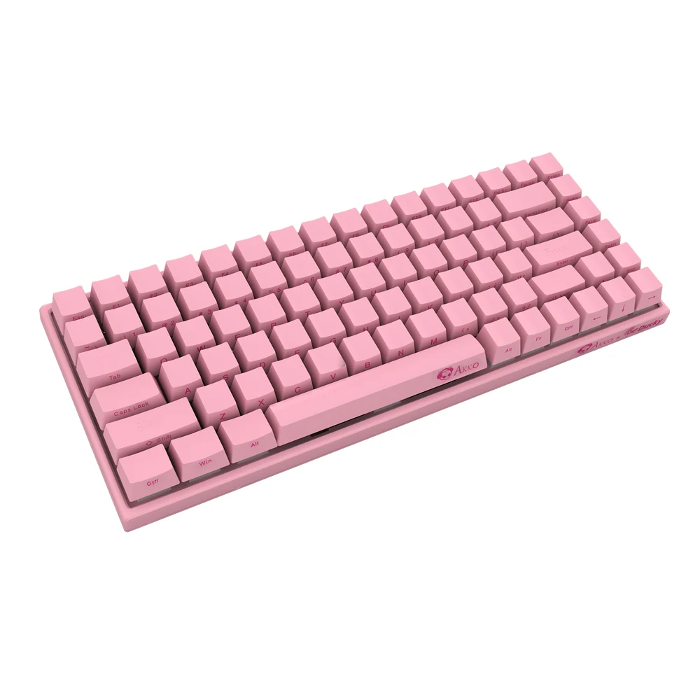 AKKO Ducky 3084 механическая клавиатура Cherry MX Переключатель компактный 84 клавиши Проводной usb type-C для игры боковой буквы резной дизайн
