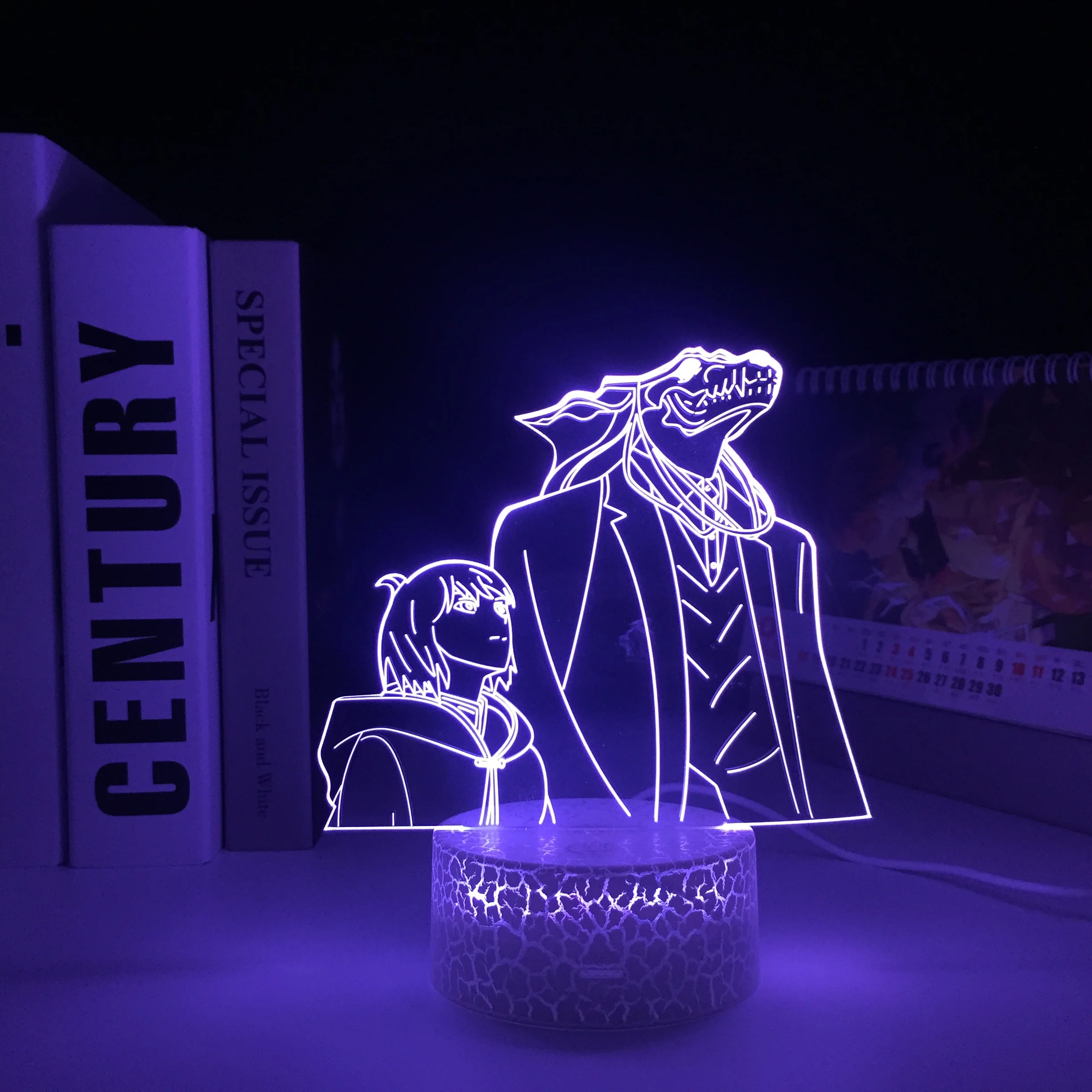 

Анимационные периферийные устройства, украшения в виде красивой девушки, акриловая панель, 3D Светодиодная лампа, визуальная иллюзия, белый,...